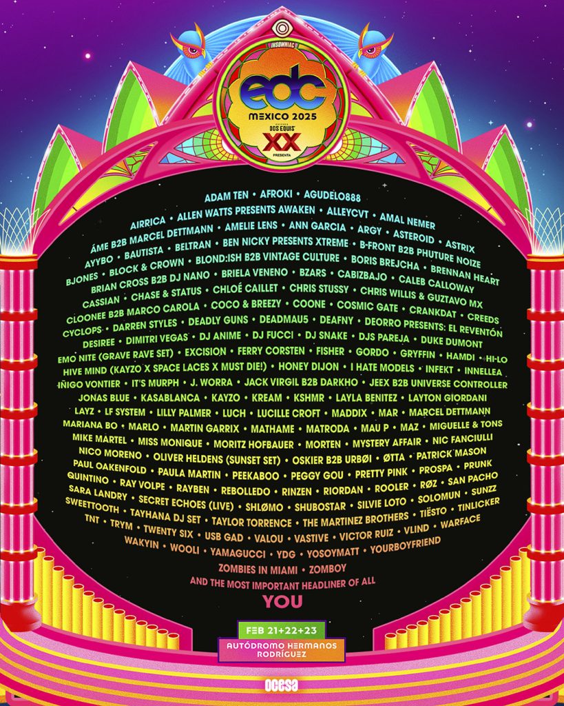 Festival EDC en la CDMX