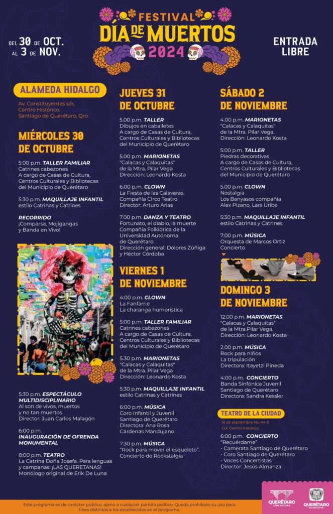 Gran Festival de Día de Muertos en Querétaro