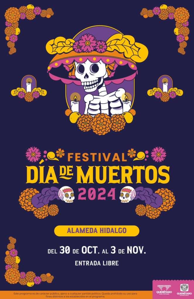 Ya viene el Gran Festival de Día de Muertos en Querétaro