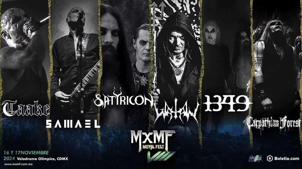 El metal se apodera de la CDMX con el MXMF Metal Fest