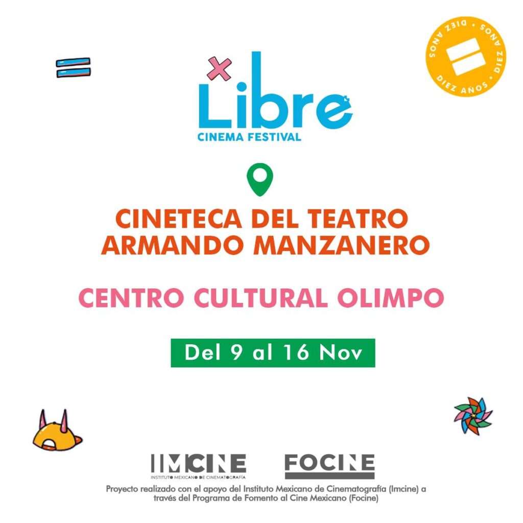 Celebramos la 10° edición del Festival Libre Cinema en Mérida 2024
