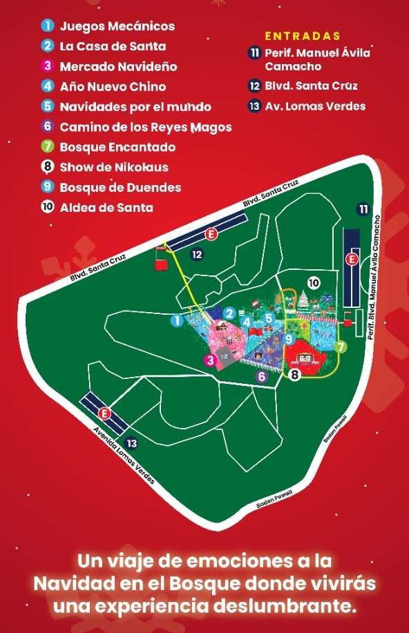 Brilla Fest Mapa