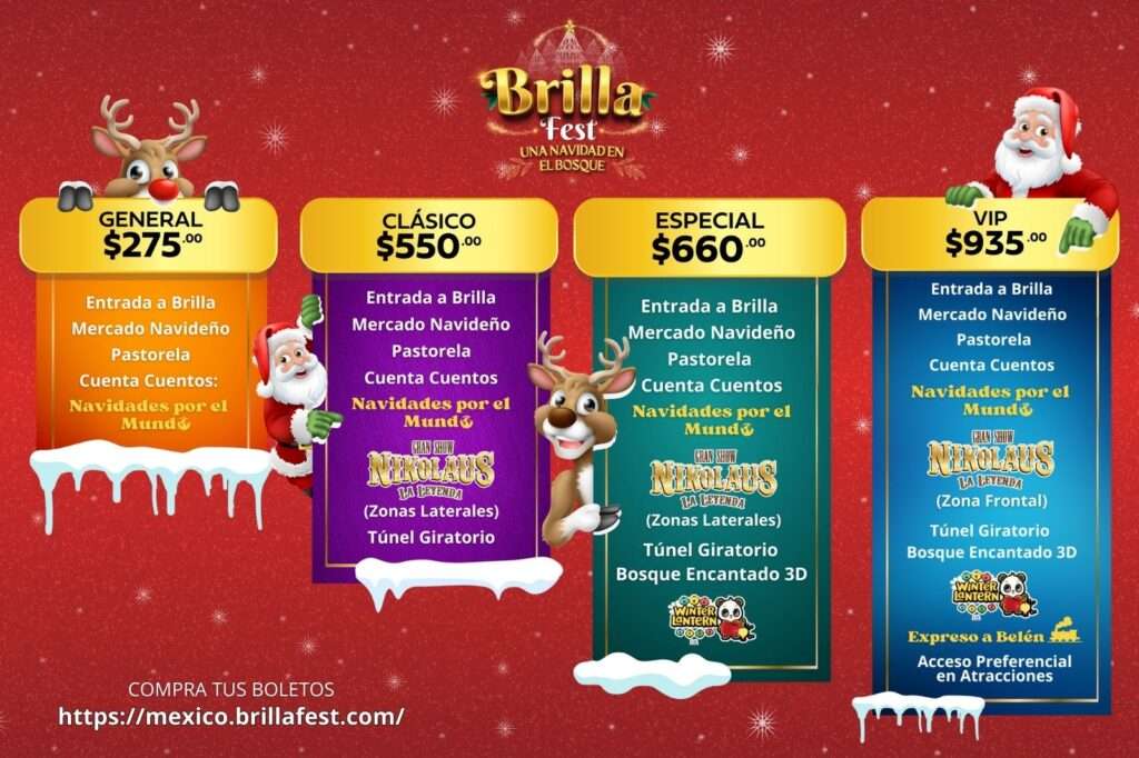 Brilla Fest precios