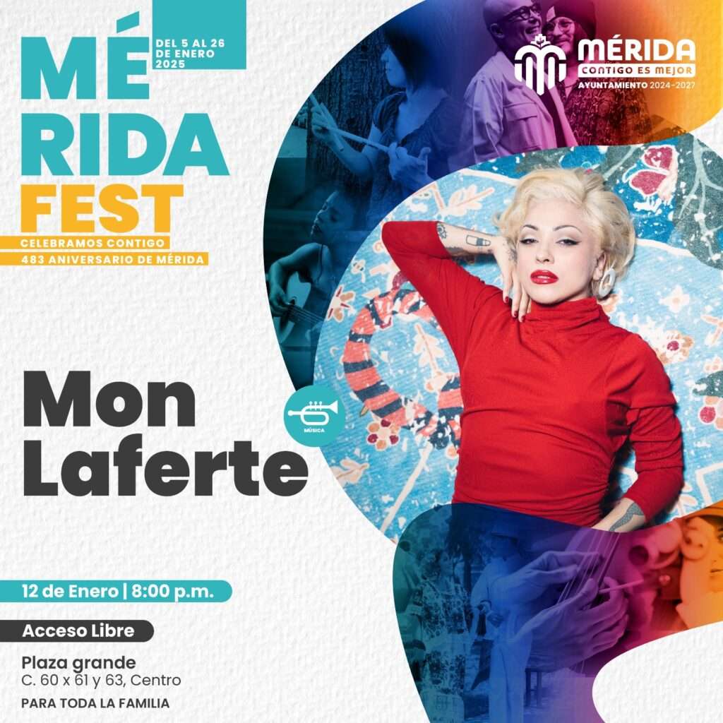 Cartelera Mérida Fest