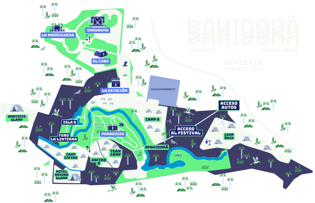 Festival Bahidorá en Morelos