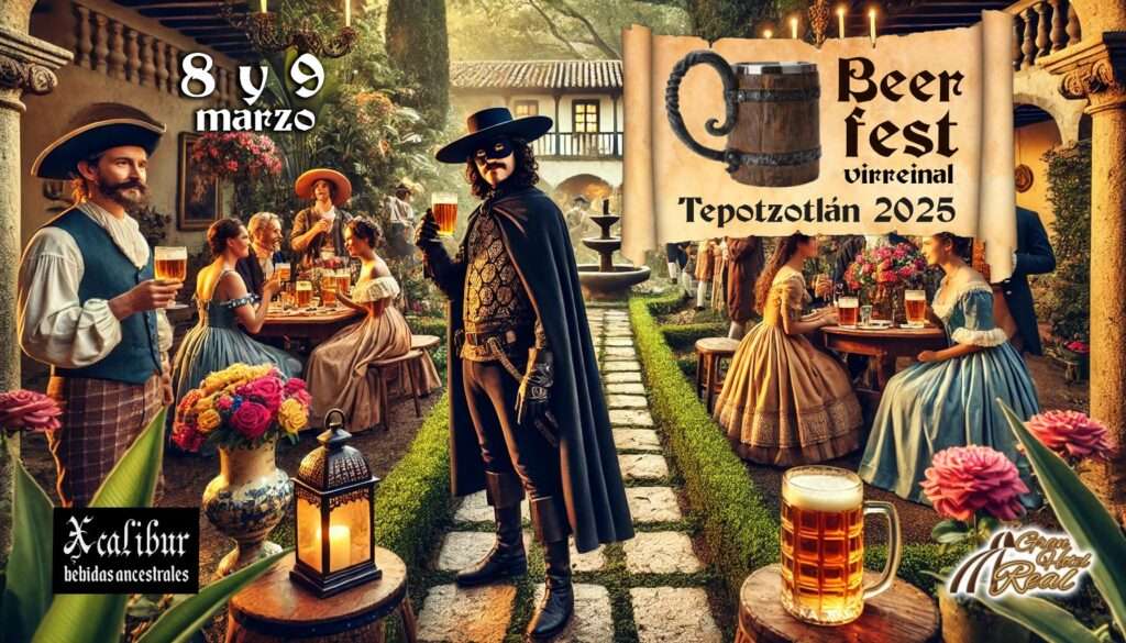 Viaja al pasado con la edición virreinal del Tepotzotlán Beer Fest en el Edomex