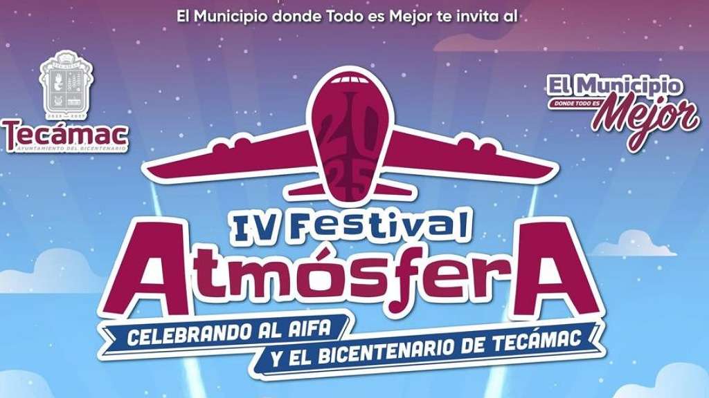 ¡Gratis! Festival Atmósfera en Tecámac, Edomex.