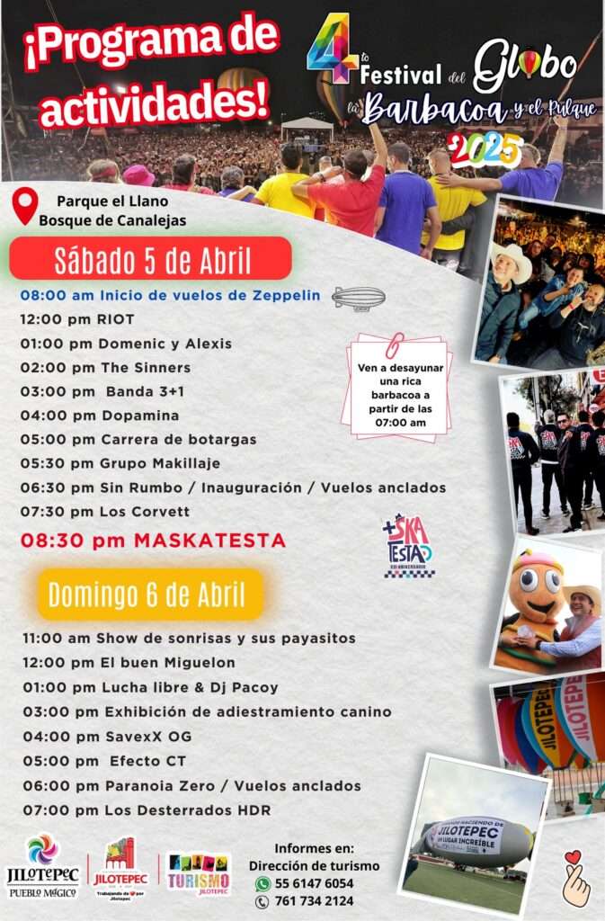 Festival del Globo, la Barbacoa y el Pulque en el Edomex