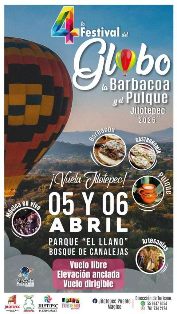 Festival del Globo, la Barbacoa y el Pulque en el Edomex