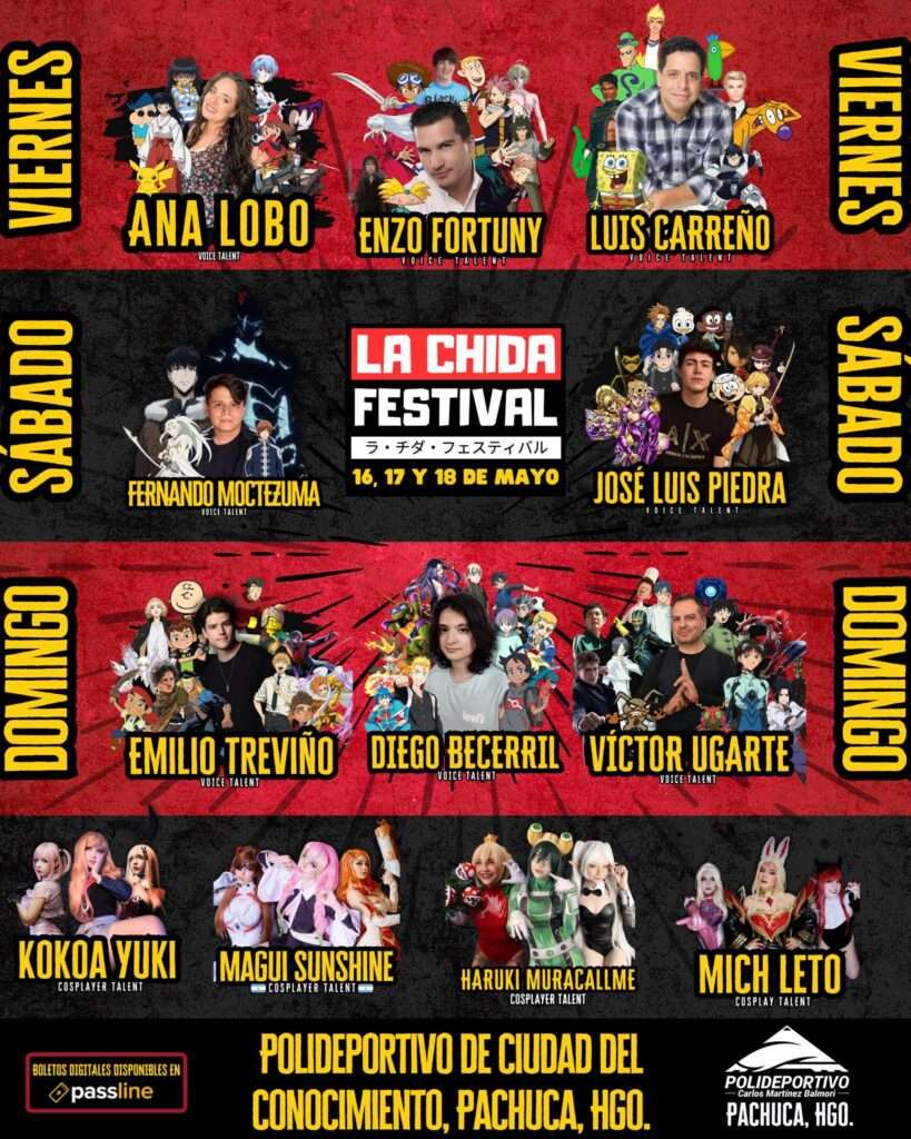 Festival La Chida en Pachuca
