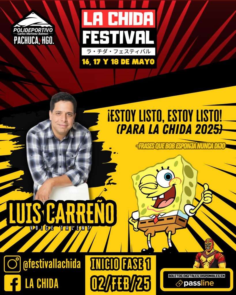 Festival La Chida en Pachuca Invitados