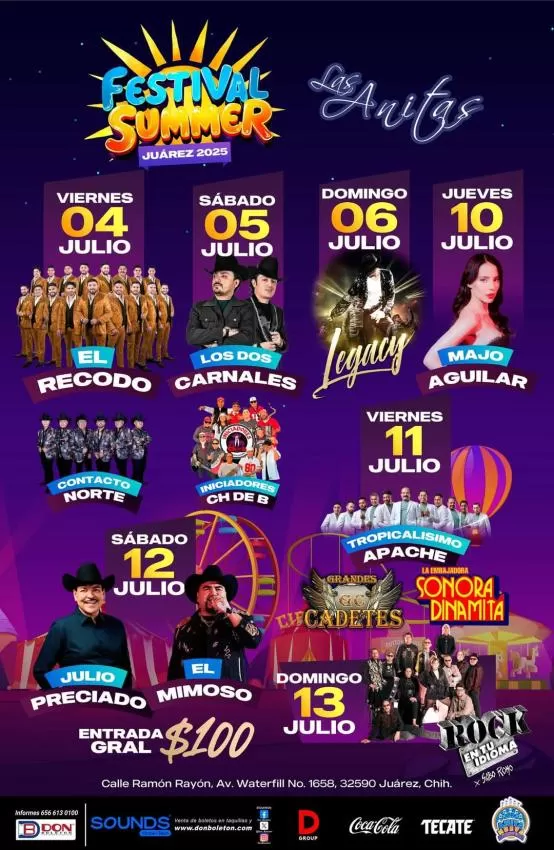 Cartel Festival Summer Juárez 2025