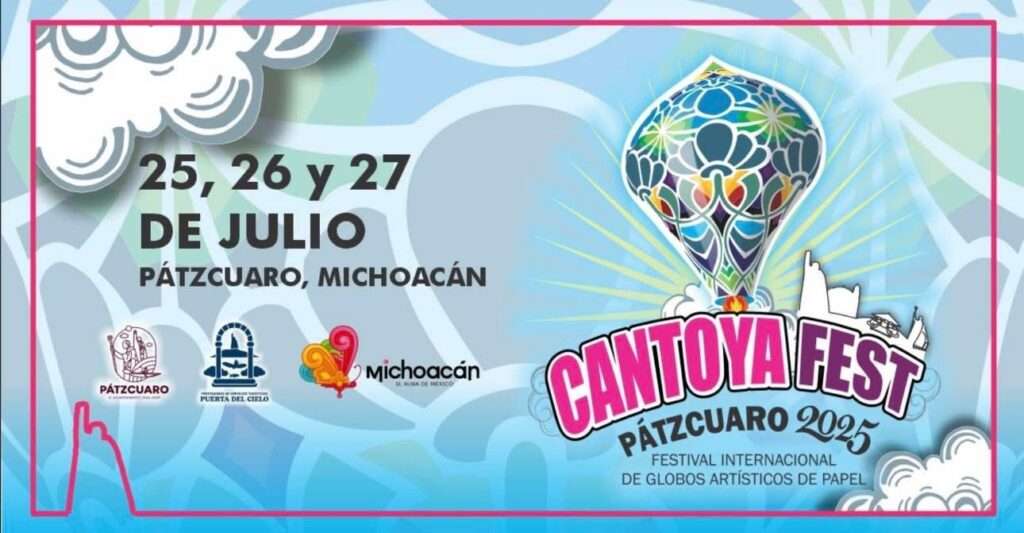 Cartel Cantoya Fest Pátzcuaro