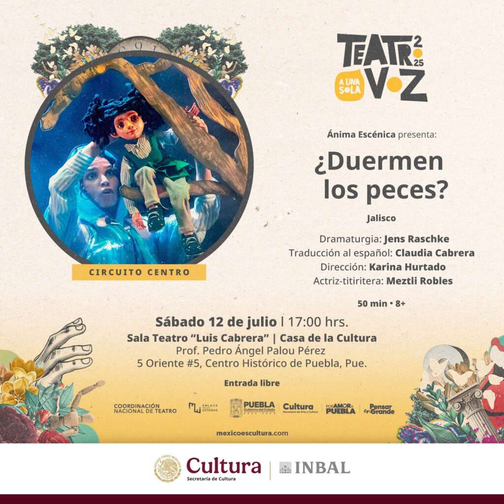 Cartel Festival de Monólogos Puebla