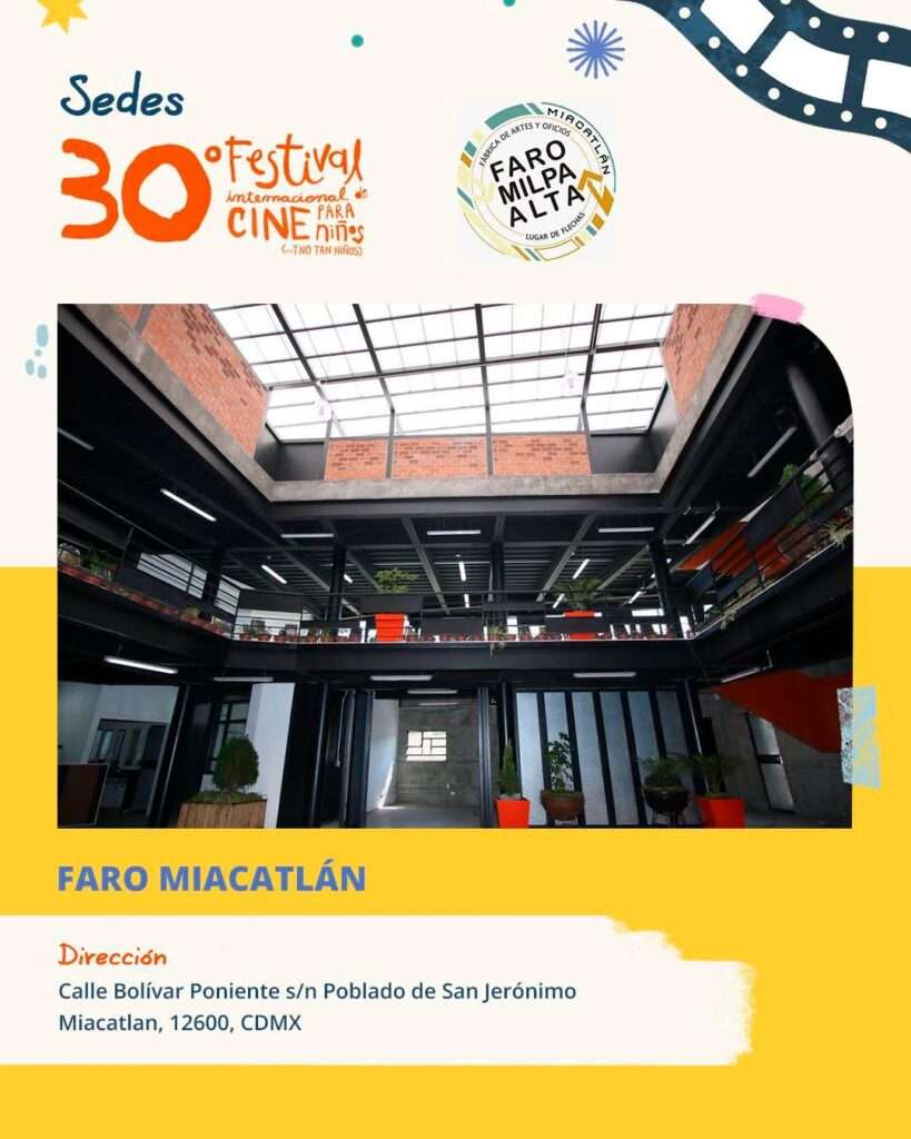 Faro Miacatlán Festival Internacional de Cine para Niños