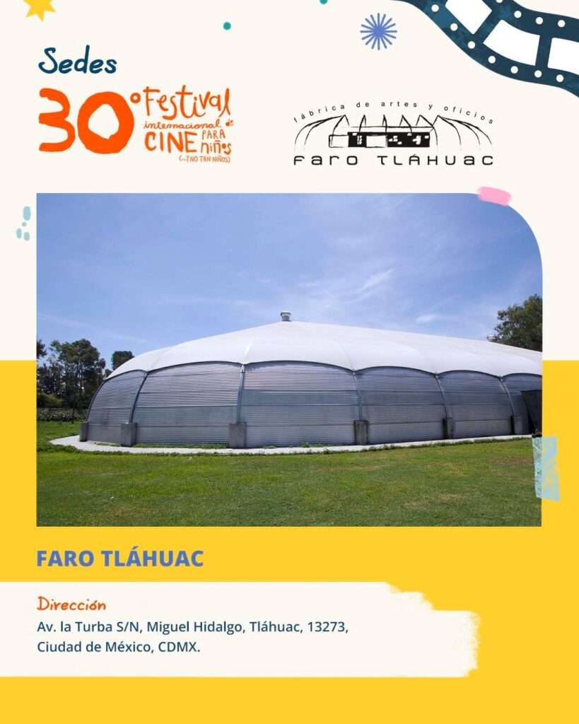 Faro Tláhuac Festival Internacional de Cine para Niños