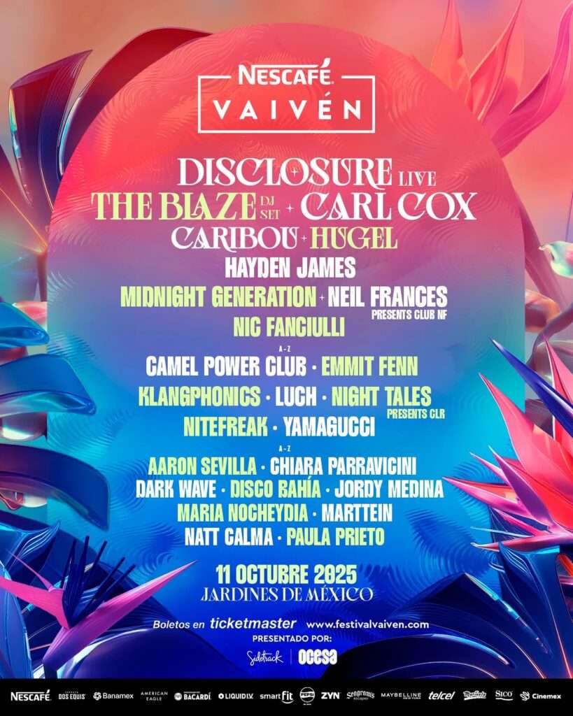 Festival Vaivén 2025 cartelera